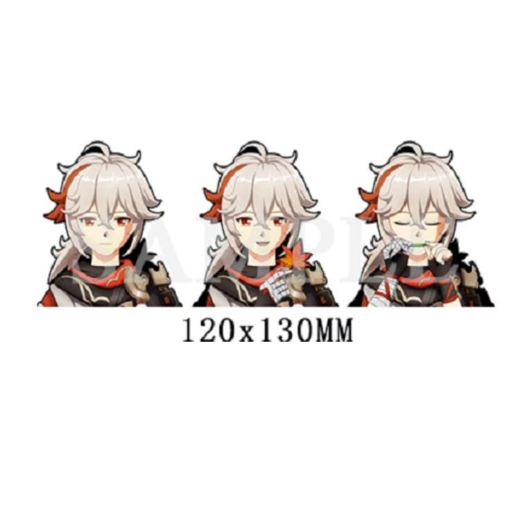 Thumbnail: Anime Magic 3D Car Sticker Waterproof Genshin/JoJo's Bizarre Adventure/Rem Ram