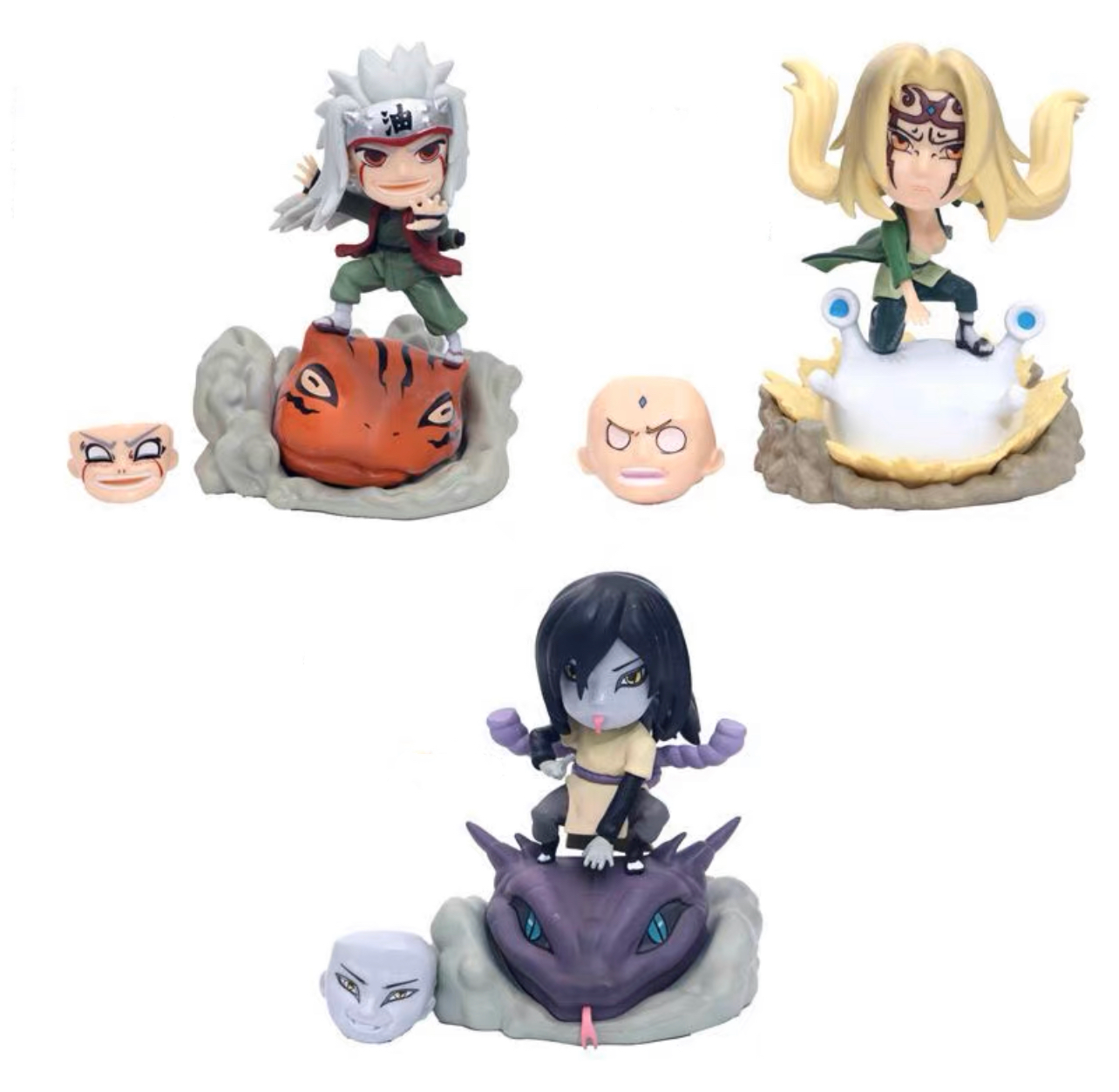 Naruto Wooden Leaves misyo Jiraiya Orochimaru Tsunade