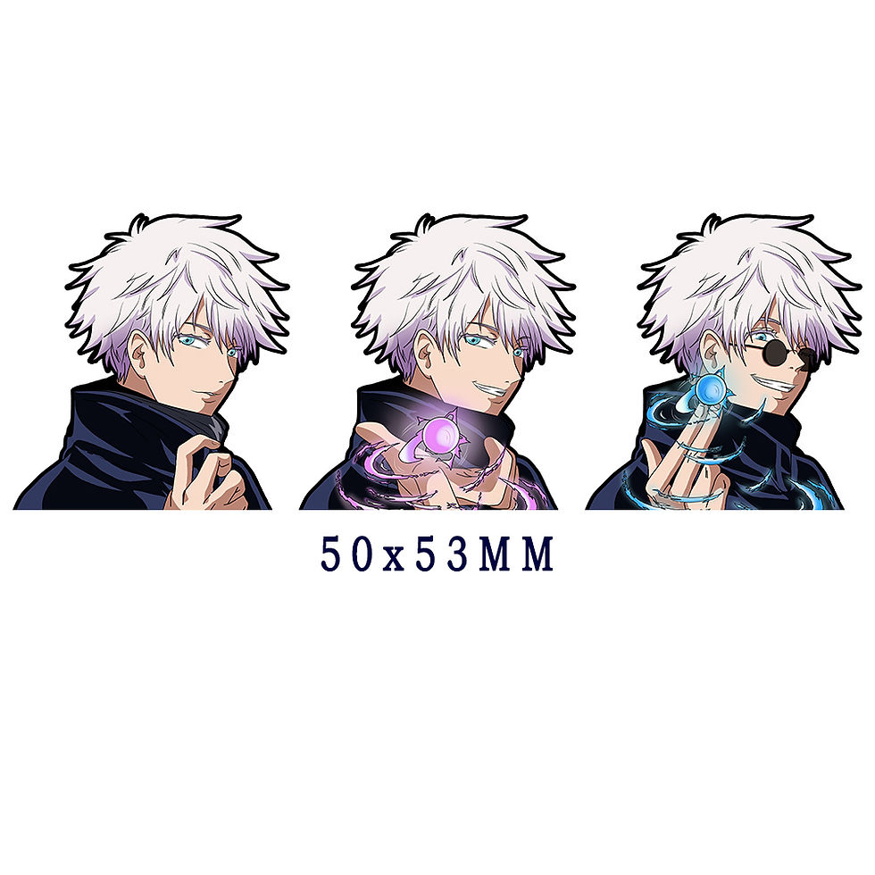 Thumbnail: Anime Magic 3D Phone Sticker Waterproof
