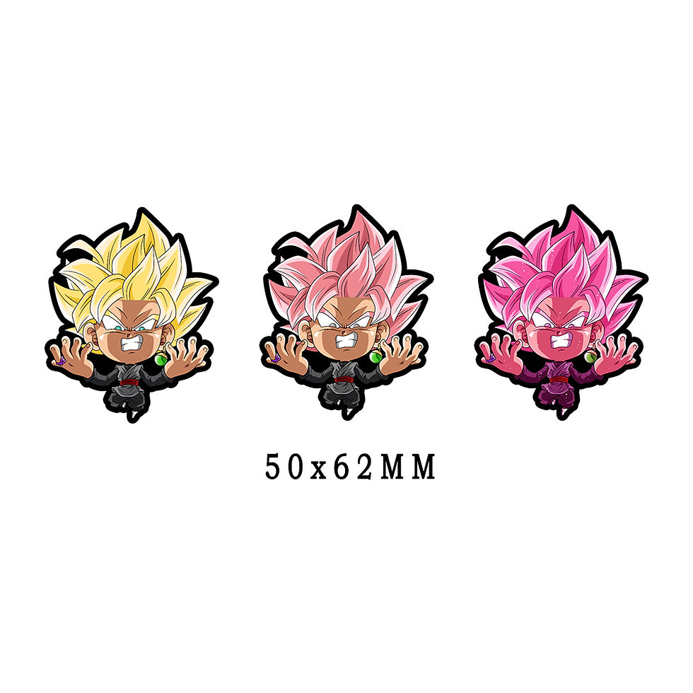 Thumbnail: Dragon ball Z Magic 3D Phone Sticker Waterproof