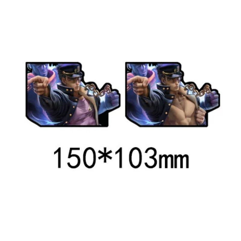 Thumbnail: Anime Magic 3D Car Sticker Waterproof Genshin/JoJo's Bizarre Adventure/Rem Ram