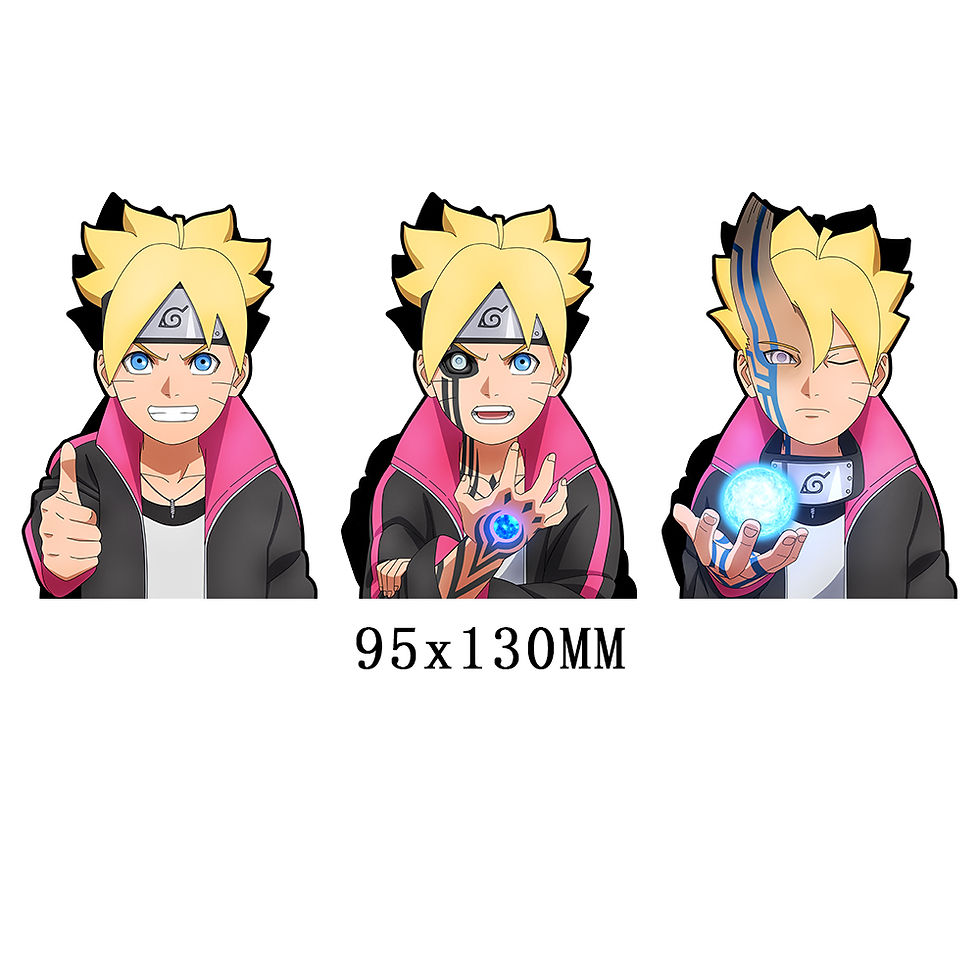 Thumbnail: Naruto Magic 3D Car Sticker Waterproof Pt.2