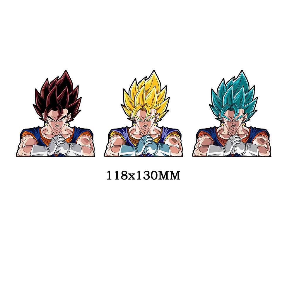 Thumbnail: Dragon Ball Z Magic 3D Car Sticker Waterproof Pt.1
