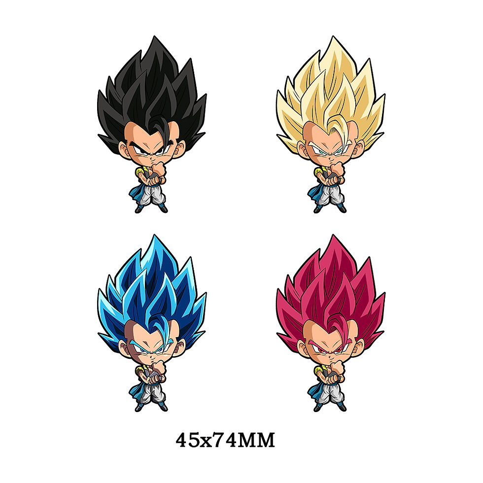 Thumbnail: Dragon ball Z Magic 3D Phone Sticker Waterproof