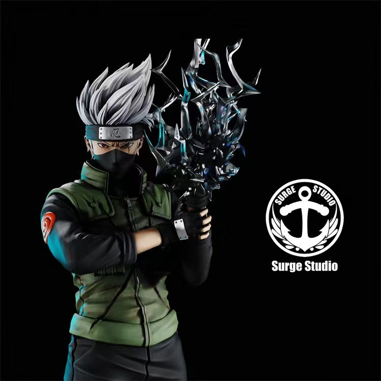 Thumbnail: Naruto 1/6 and 1/4  Kakashi/Guy Golbal limted 188pcs