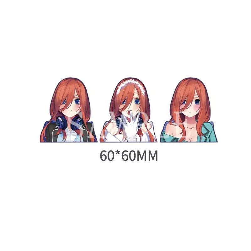 Thumbnail: Anime Magic 3D Phone Sticker Waterproof
