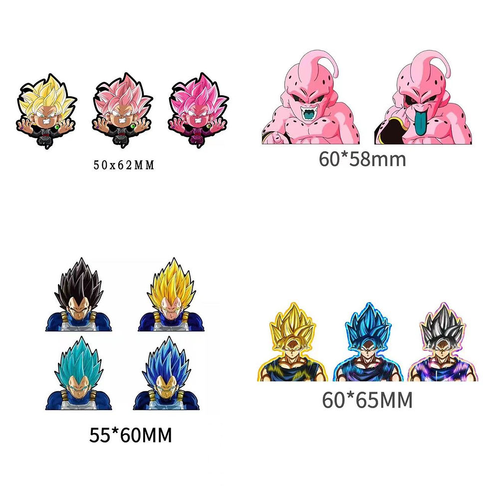 Dragon ball Z Magic 3D Phone Sticker Waterproof