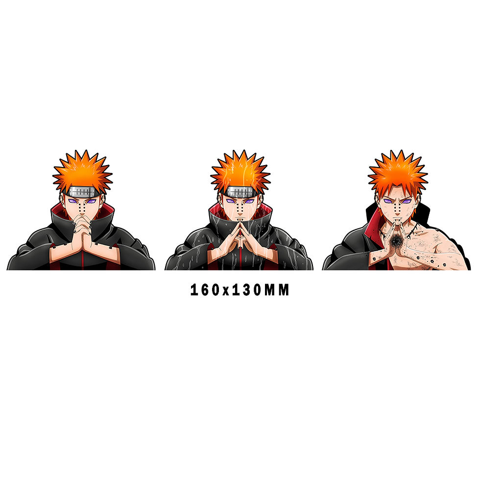 Thumbnail: Naruto Magic 3D Car Sticker Waterproof Pt.2