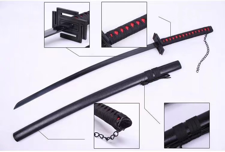 Thumbnail: BLEACH Kurosaki Ichigo Cosplay Metal / Wooden