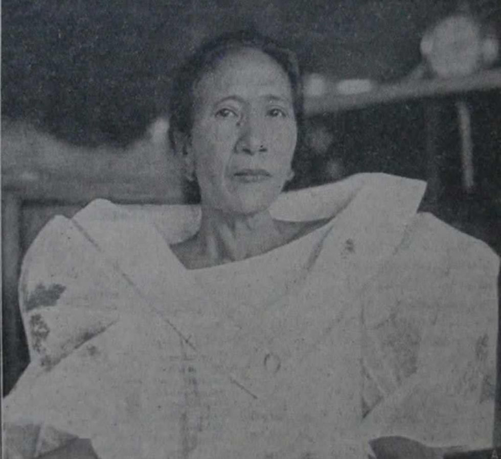 This photo was taken as part of the release of her memoir, "Mga Tala Sa Aking Buhay", which was published in the Philippine Free Press in Spanish translation (under the title "La Princesa del Katipunan") in its issues of November 24, and December 1, 1928. Photo credit: Philippine Free Press