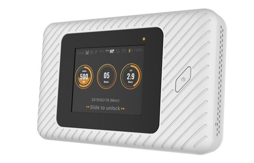 ローカル5Gミリ波・Sub6に対応した5Gモバイルルーター
