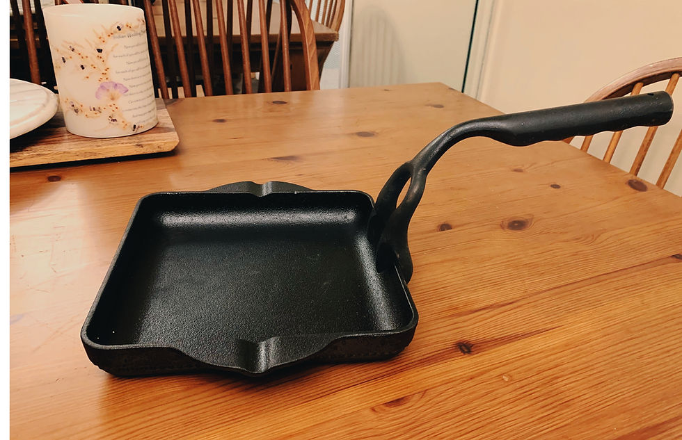 Thumbnail: Cast Iron pan and Cast Iron Talon Claw