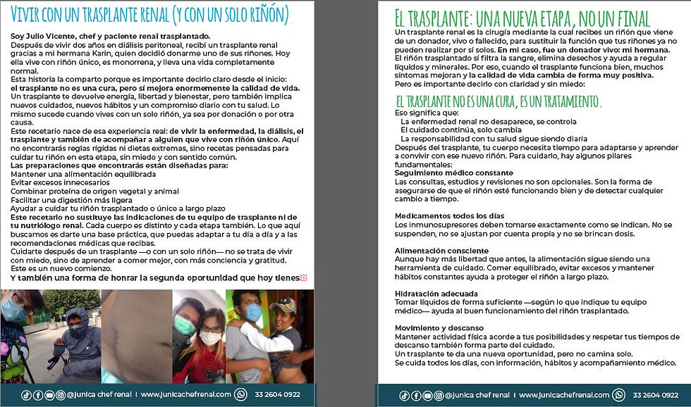 Miniatura: 🩺 RECETARIO RENAL – TRASPLANTE RENAL Y RIÑÓN ÚNICO