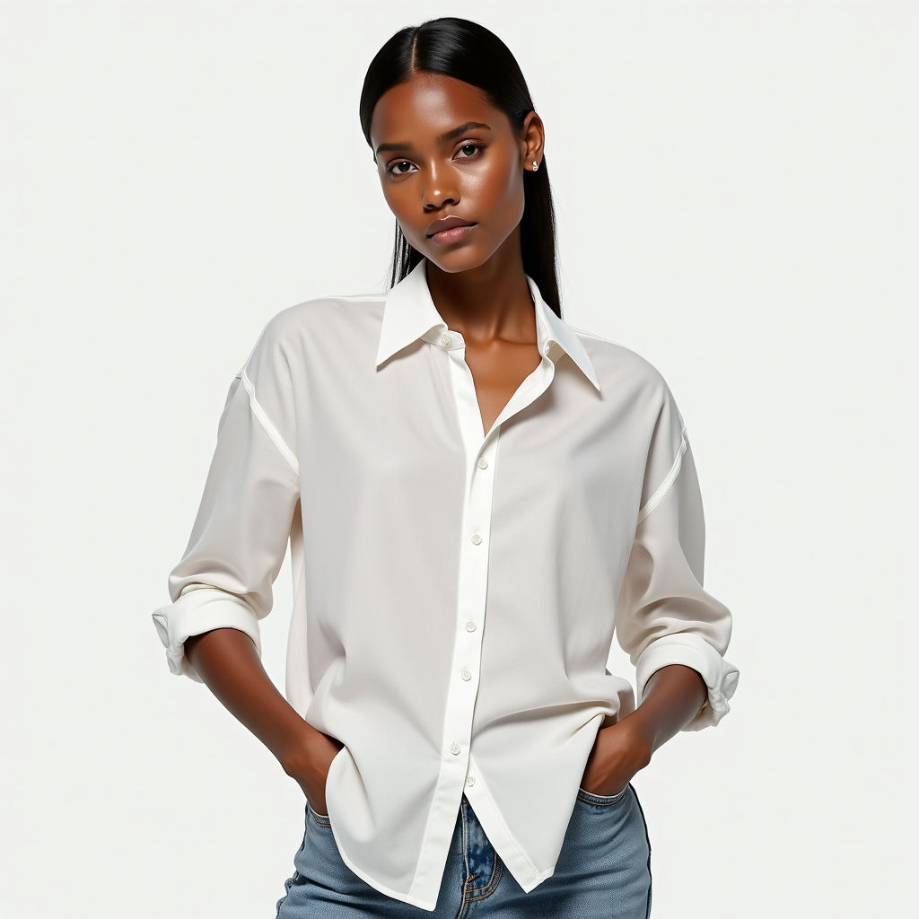 Linen Button-Up Shirt