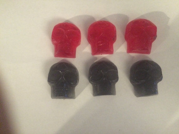 Thumbnail: Halloween soaps 1 dozen scented spider web or skul