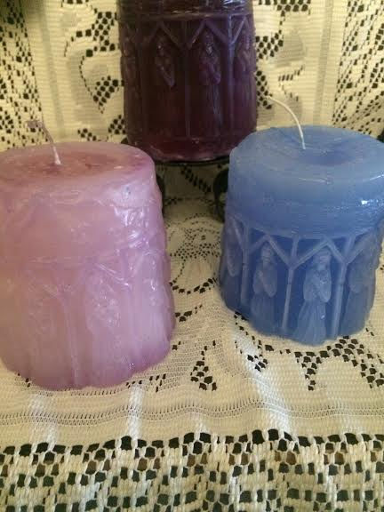 Thumbnail: REAPER CANDLE Handmade", paraffin wax pillar