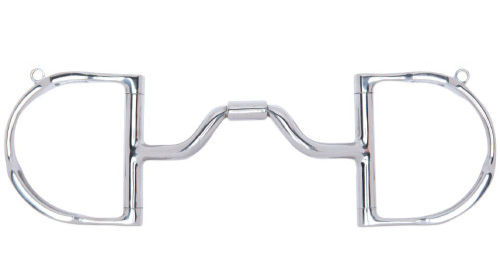 Ported mullen D-ring bit