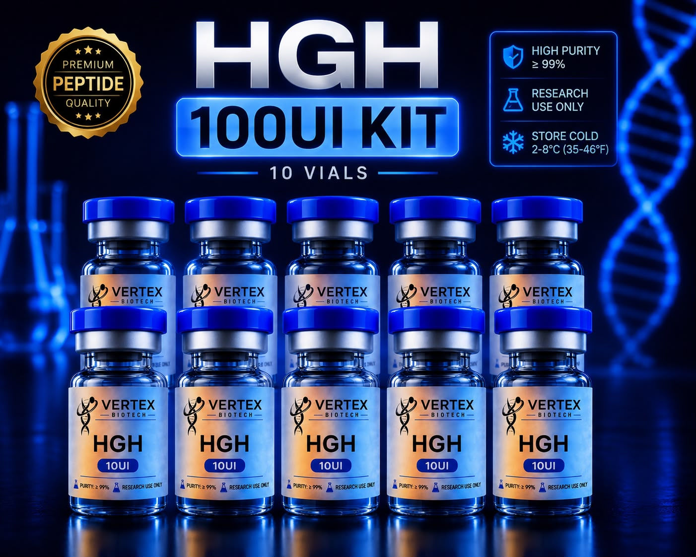 HGH 100IU KIT