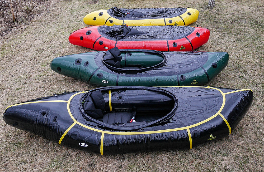 Edestä alkaen Alligators 2S Pro XXL, Alligator 2S, Microraft L, Microraft M