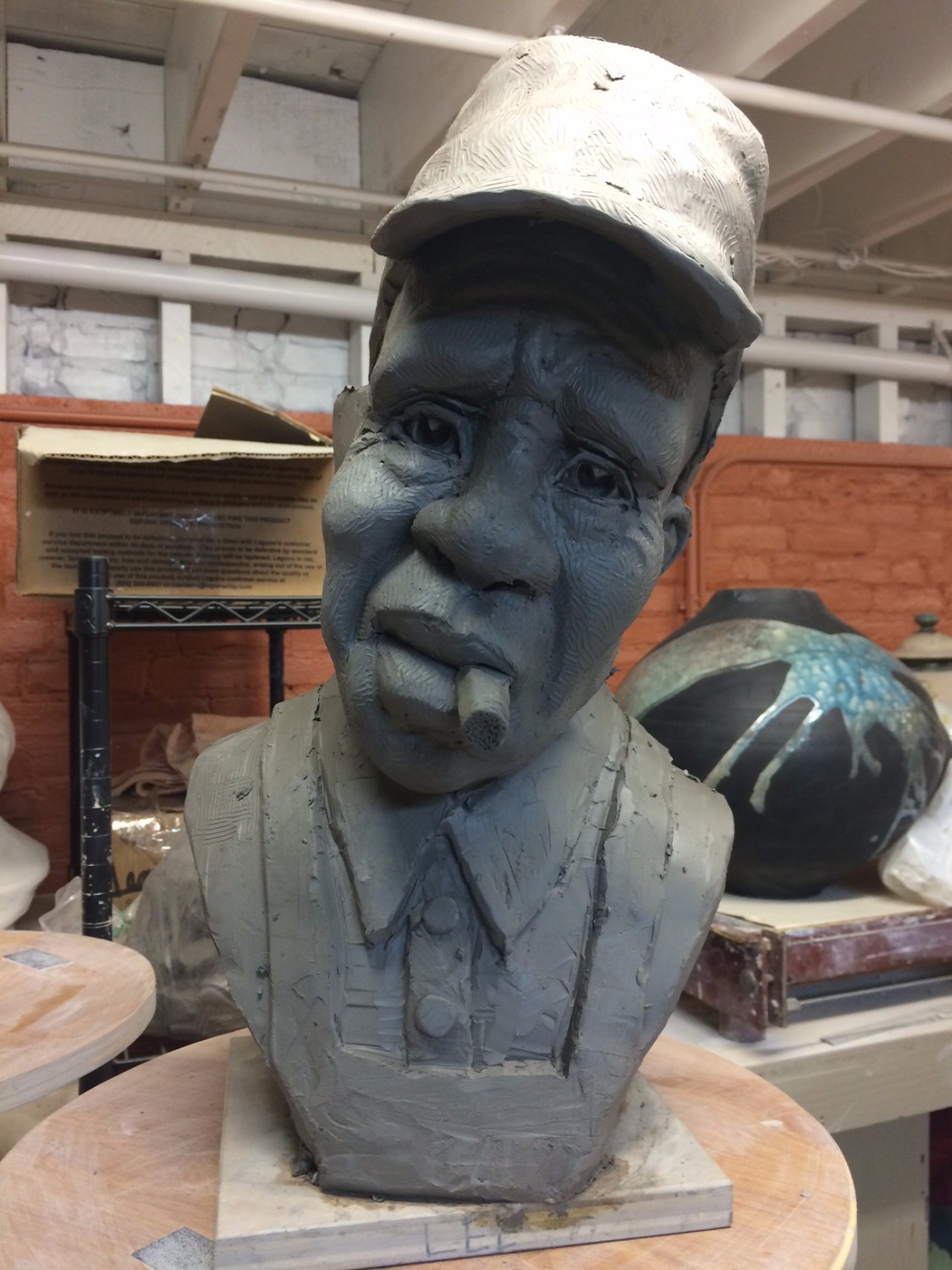 Sculpting Classes Auburn, CA Clay Head Sculptures, JCLee Studios