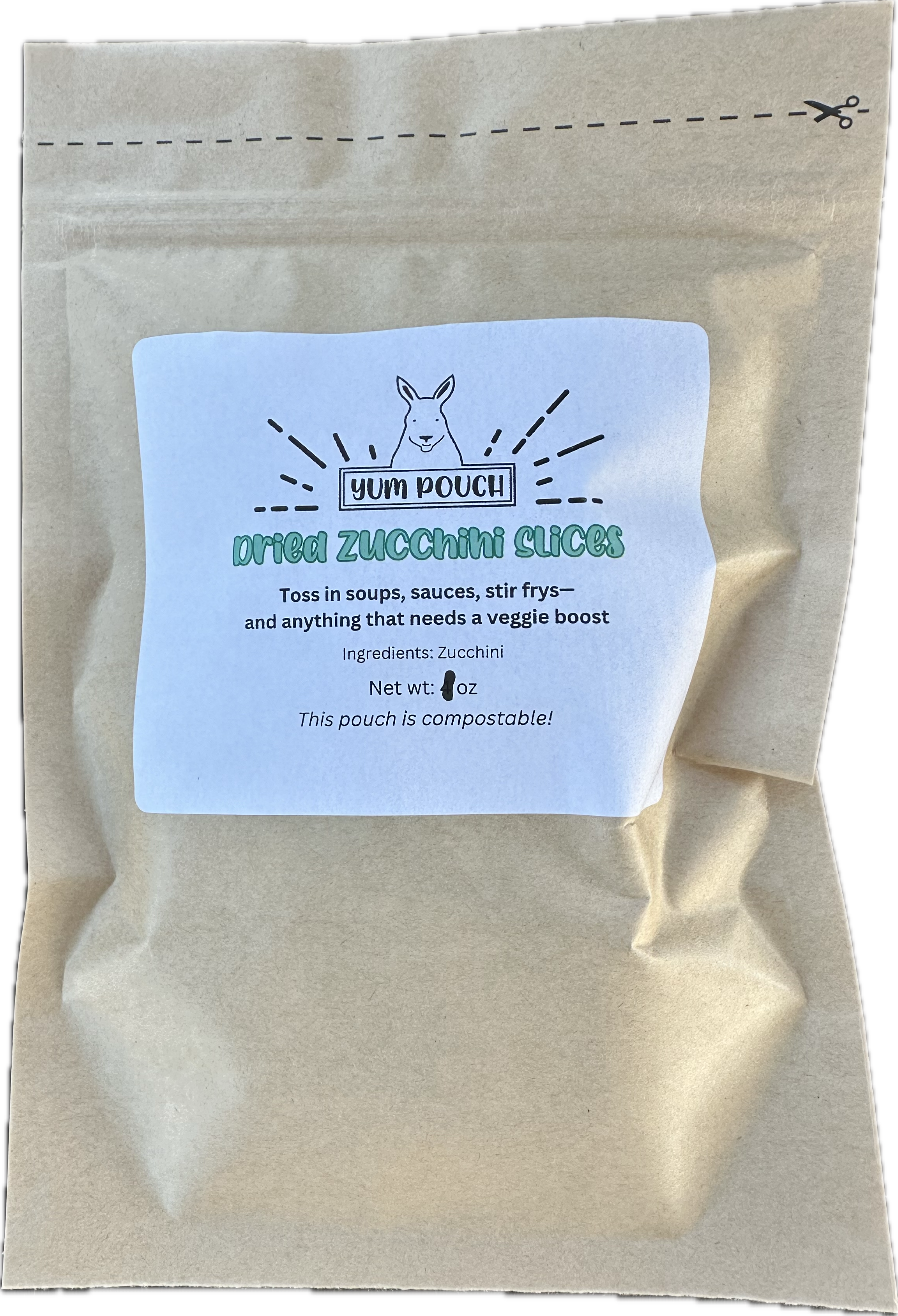 Dried Zucchini Slices 1oz