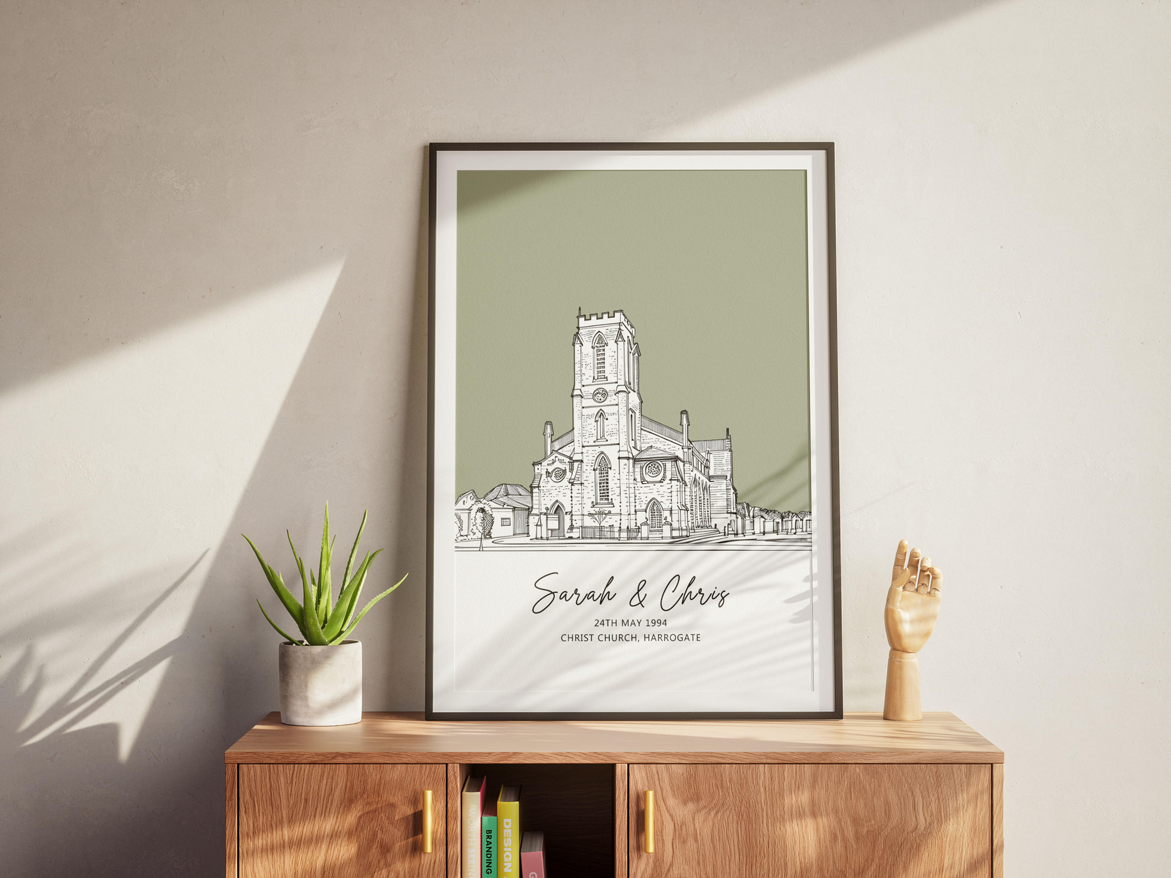Custom Wedding Venue Print