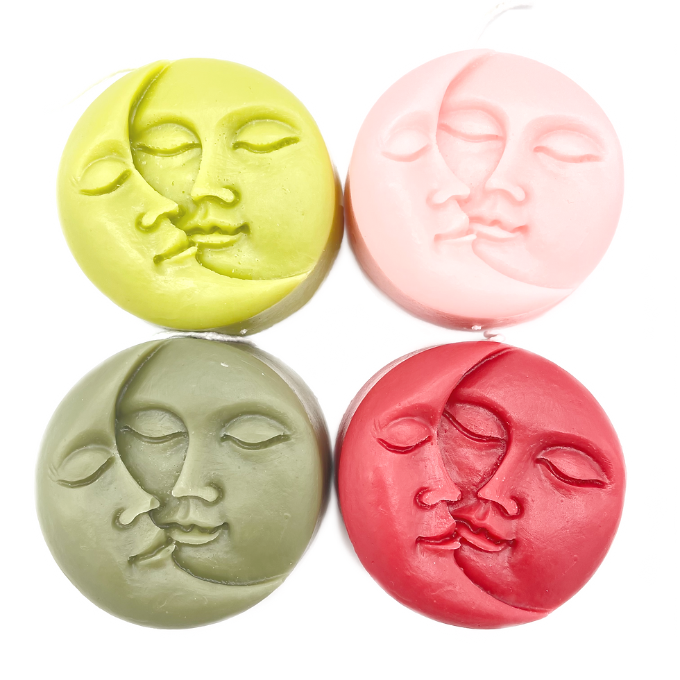 Thumbnail: Sun & Moon Candle - Olive