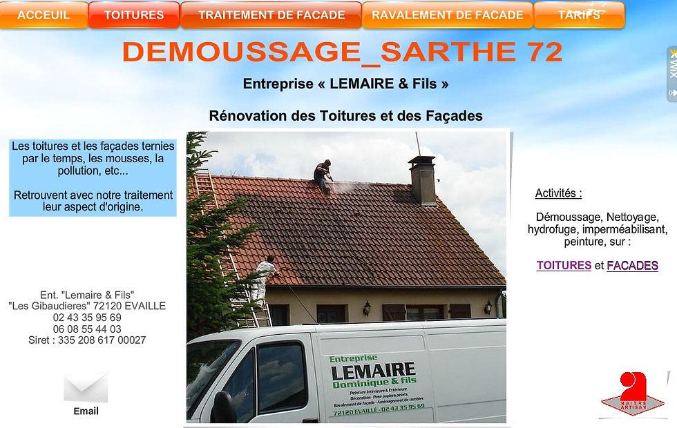 Demoussage Sarthe 72