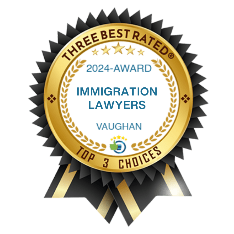 Best Rated Immigratin Lawyer of 2024 in Vaughan