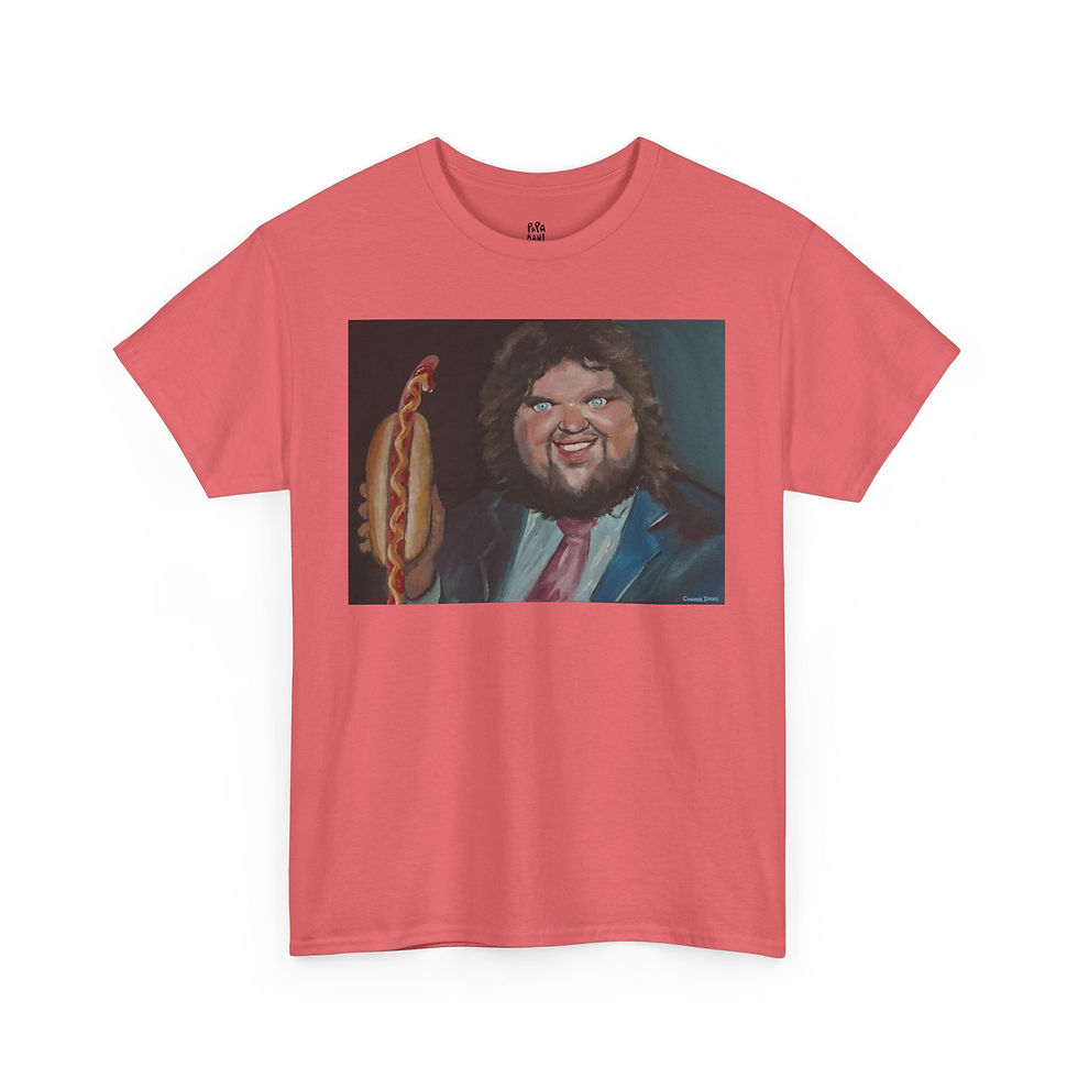Thumbnail: Glizzy Vance - Unisex Heavy Cotton Tee - Funny Political Satire Lover Tee