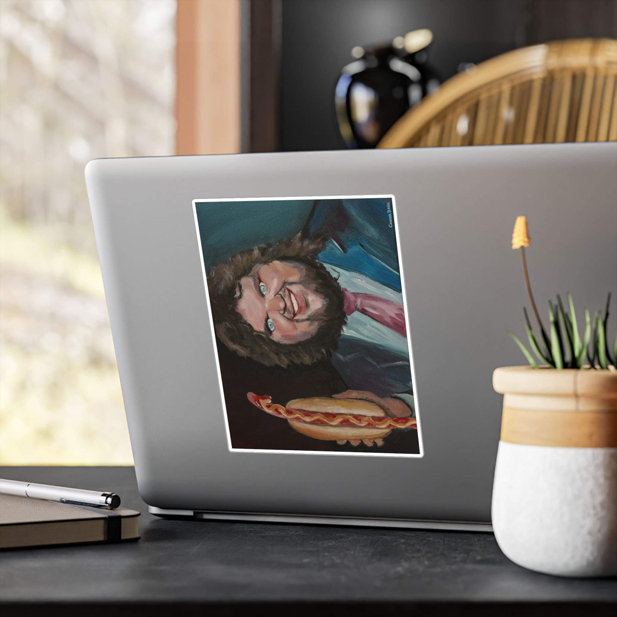 Glizzy Vance - Vinyl Decal - Funny Political Satire Art