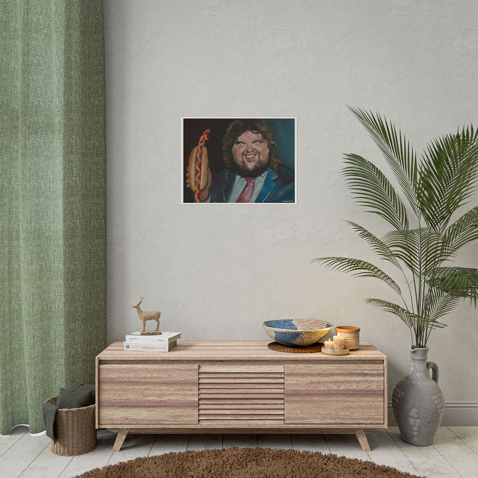 Thumbnail: Glizzy Vance - Rolled Poster - Funny Political Satire Art