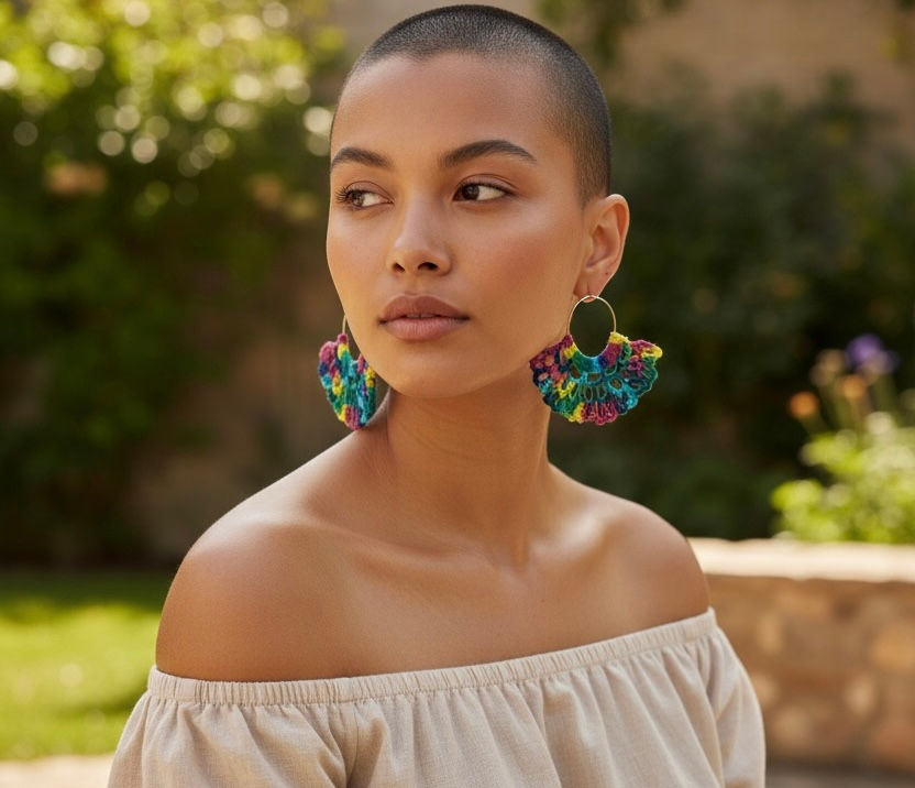 AVNAH Crochet Earrings-Sarai