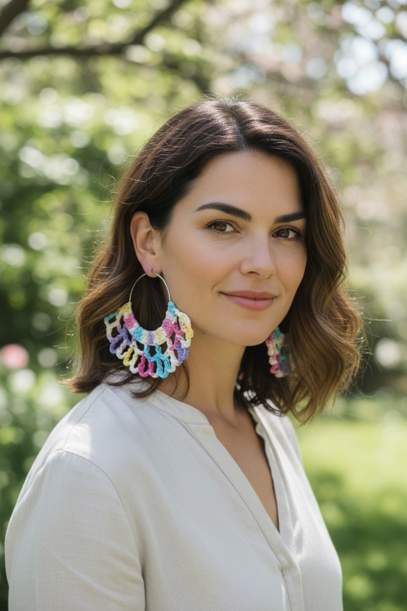 AVNAH Crochet Earrings-DOLL