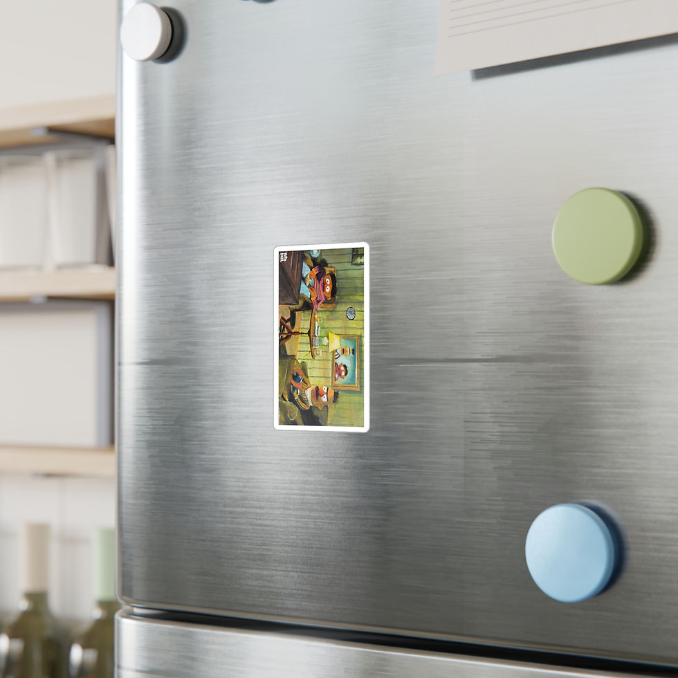 Thumbnail: Whimsical Vinyl Decals for Home Decor - Fun Character Design