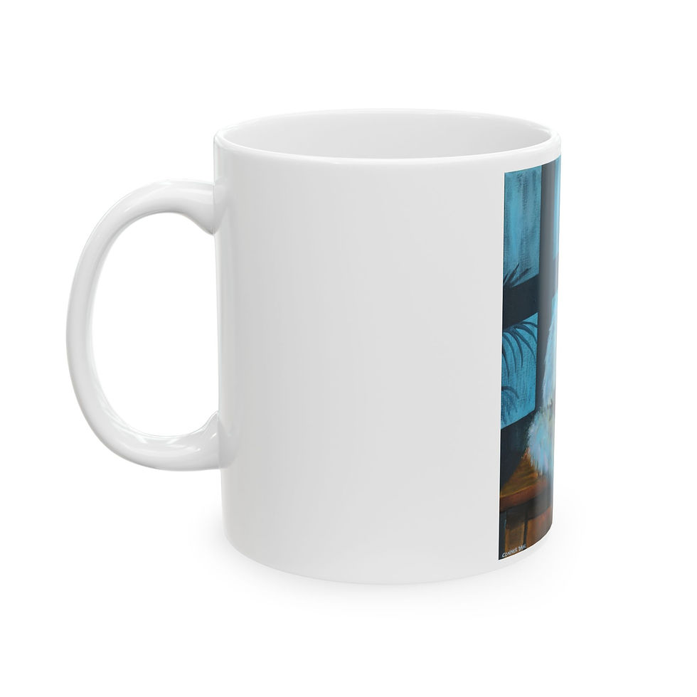 Thumbnail: Guardian of Pleasure - Ceramic Mug - 11oz & 15oz