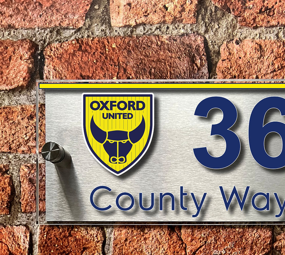 Thumbnail: Oxford house number sign