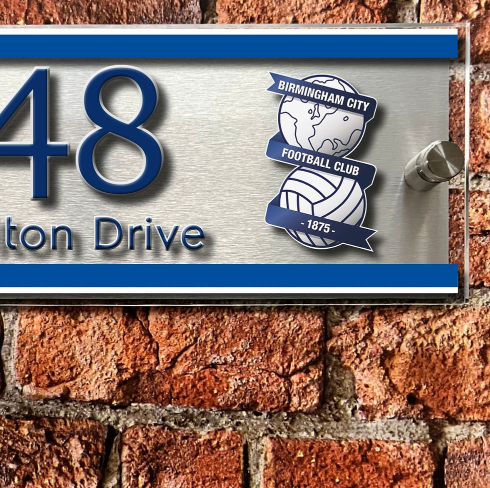 Thumbnail: Birmingham house number sign