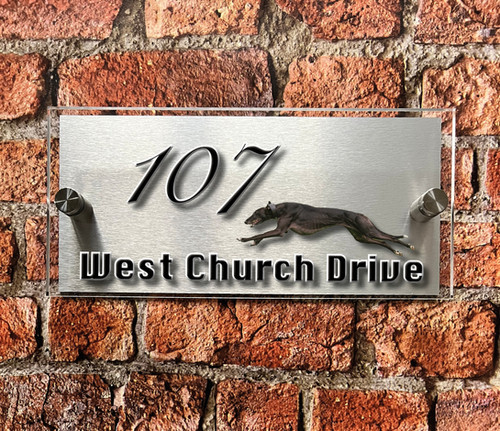 'Greyhound' house sign | House Signs Direct