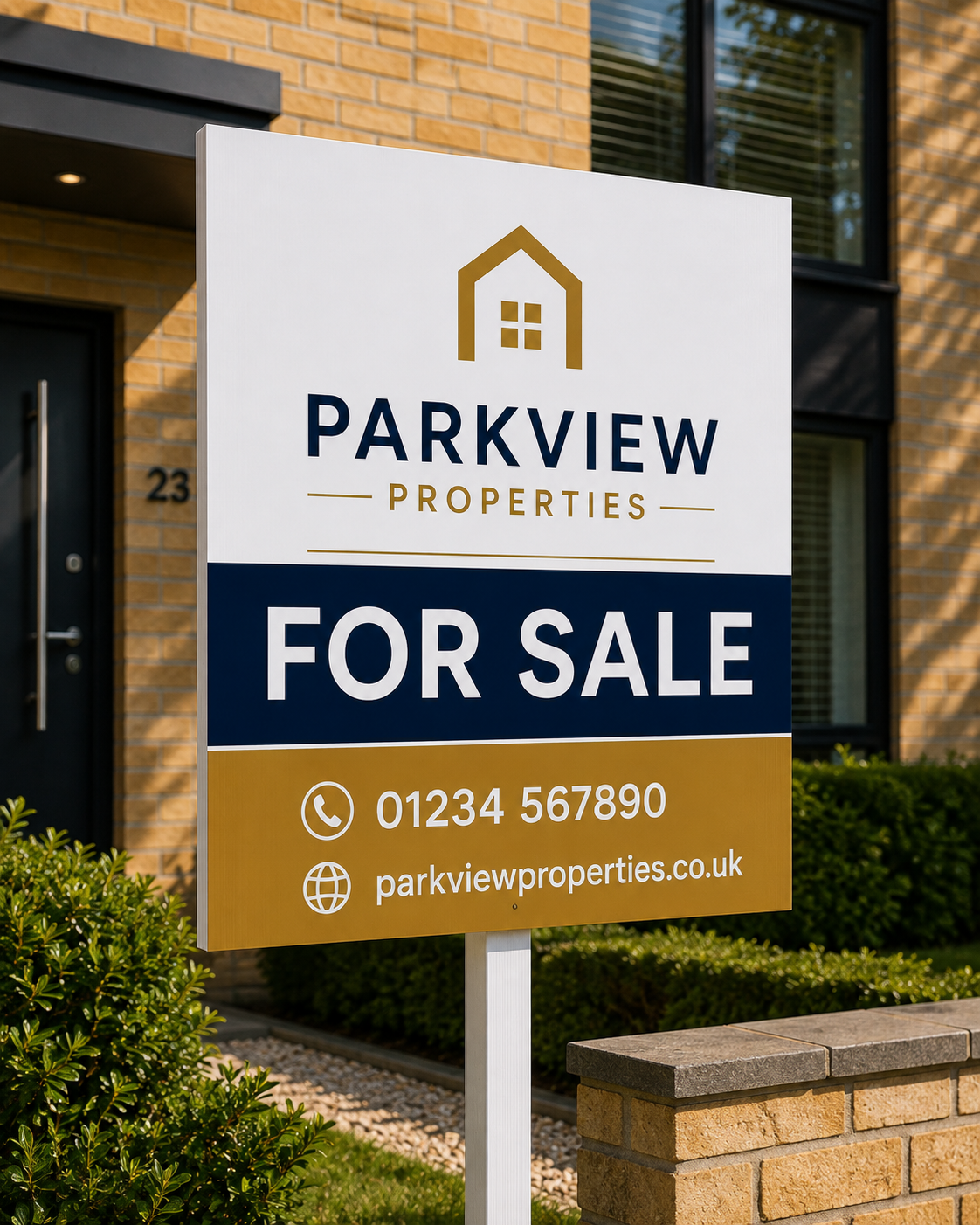 Printed Foamex Estate Agent Boards