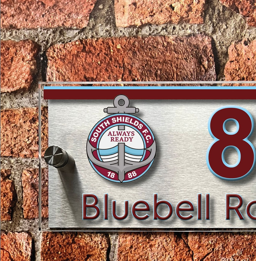 Thumbnail: South Shields House sign