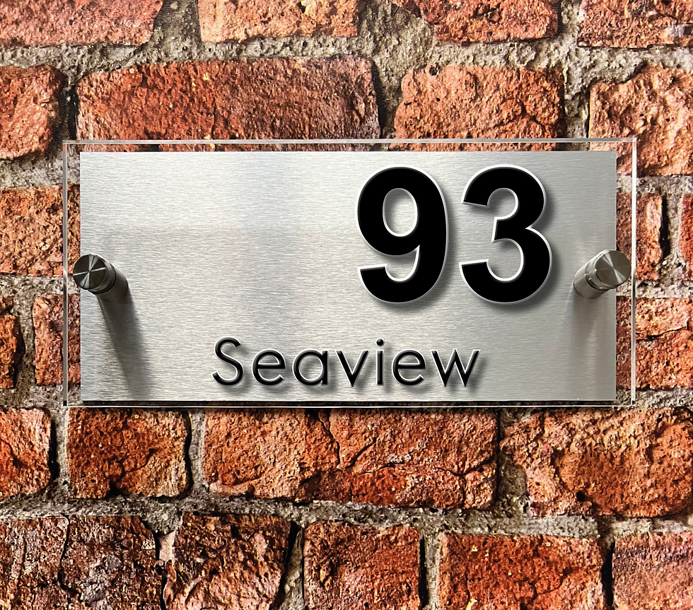Personalised House Sign 