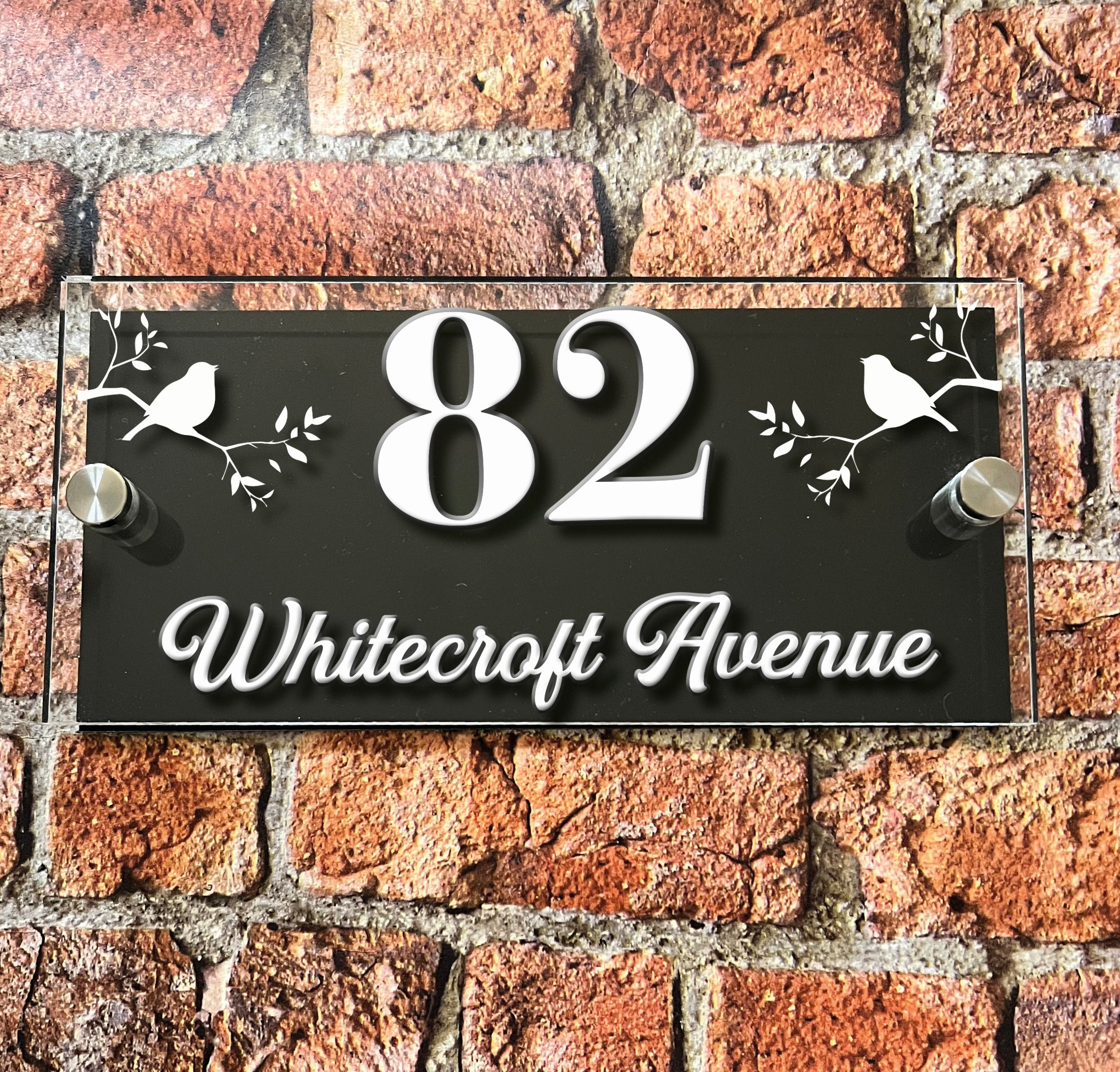  2 Little birds house sign