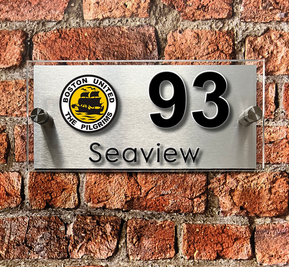 Thumbnail: Personalised House Sign 