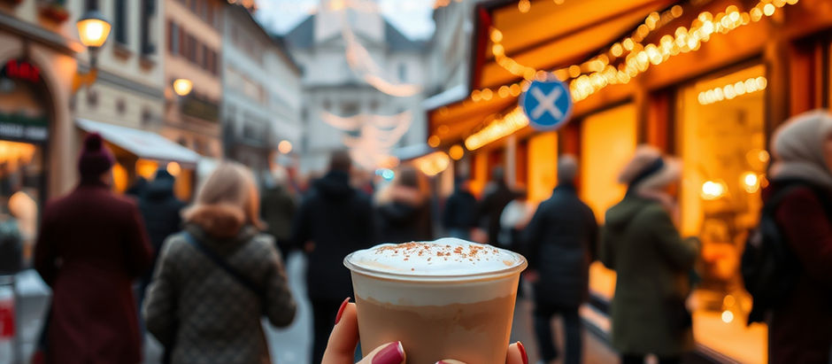 hot chocolate in winter
