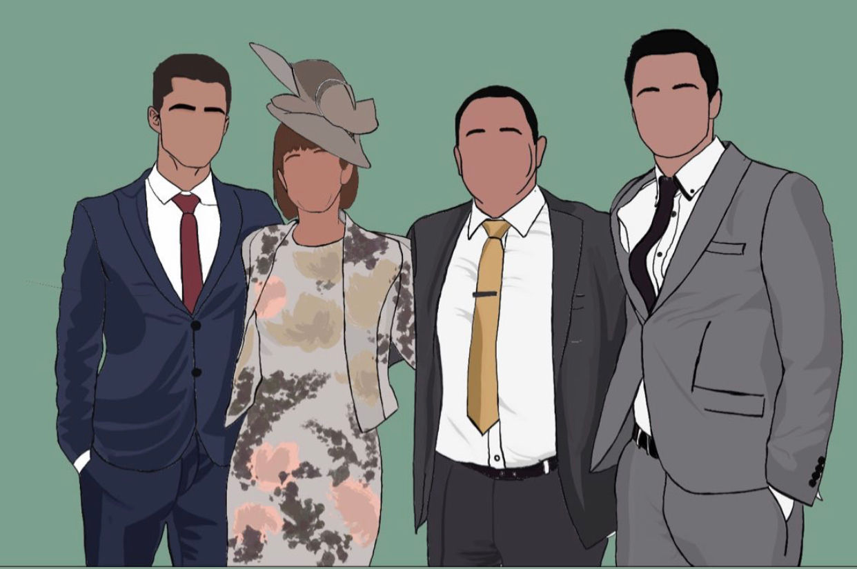 Coloured Illustration