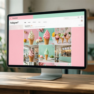 Feed de creaciones de Instagram