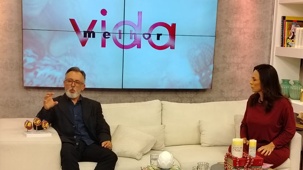 Dr. Giulio Cesare no programa Vida Melhor, pela Rde Vida
