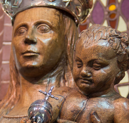 Ontslapen van Maria - Heer Jezus heeft een hofken