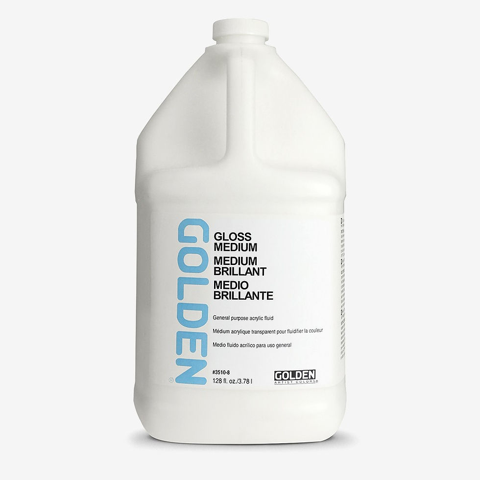 3780ml/128oz Golden Gloss Medium